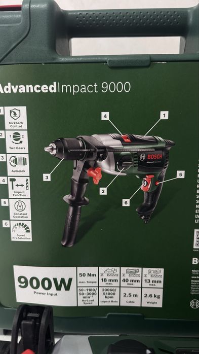 Berbequim / Furadeira de Impacto Bosch 900W