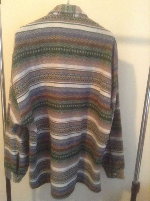 Ciepła Bluza/blezer męski 30% wełna, rozm L .