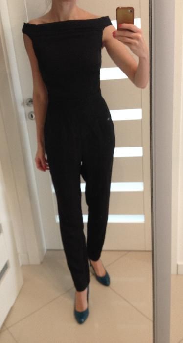 Nowy Czarny Kombinezon Missguided roz. 38 S-M
