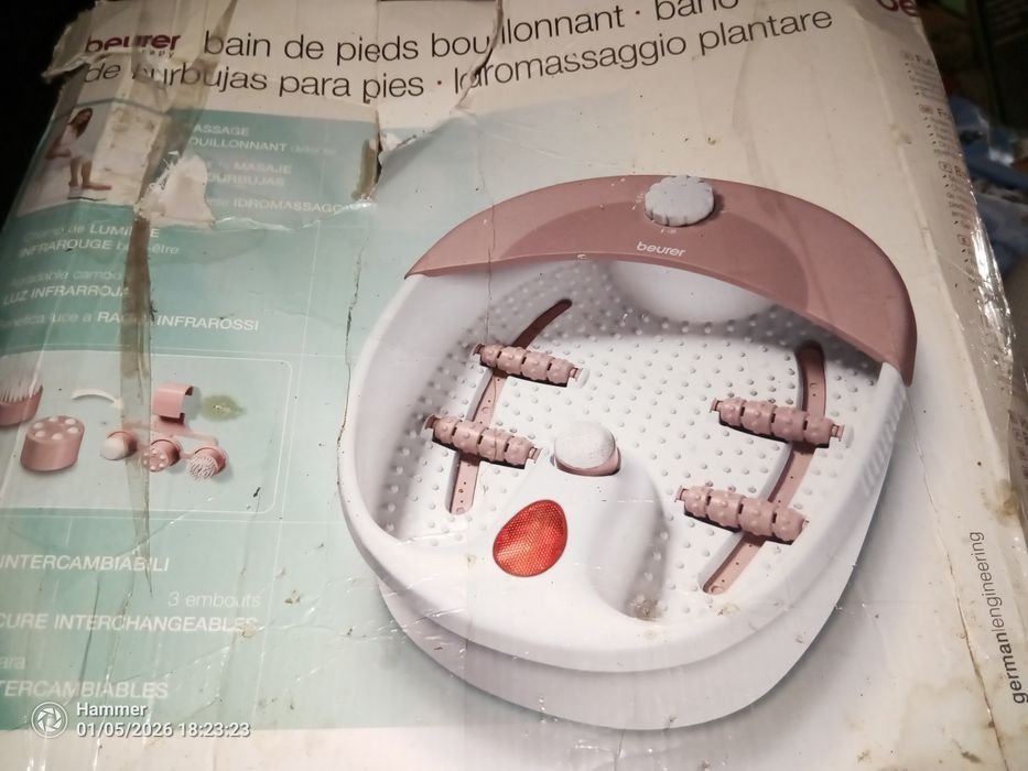 Гидромассажная ванночка для ног  Beurer FB 20, Германия.