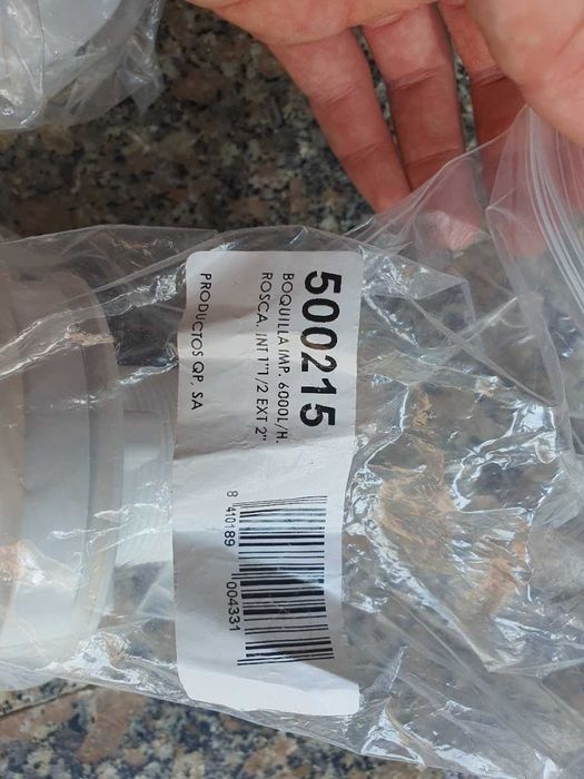 Boquilha de injecção para piscina de alvenaria 11cm - 2 unidades