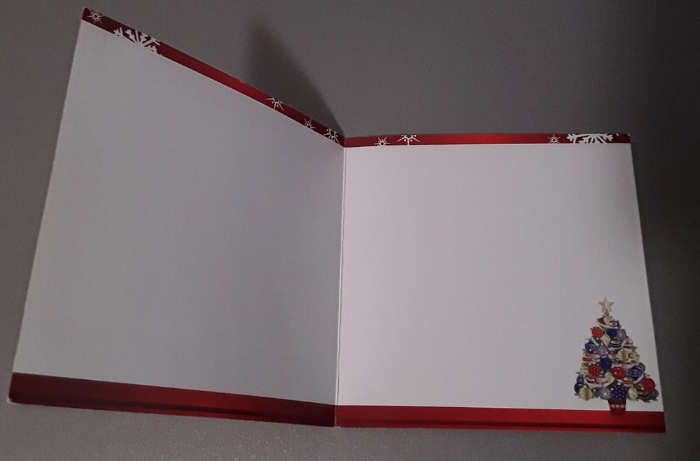 Conjunto de 2 postais de Natal, novos!