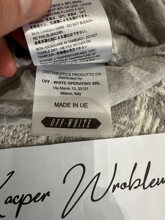 Off-White Marble Caravaggio T-shirt