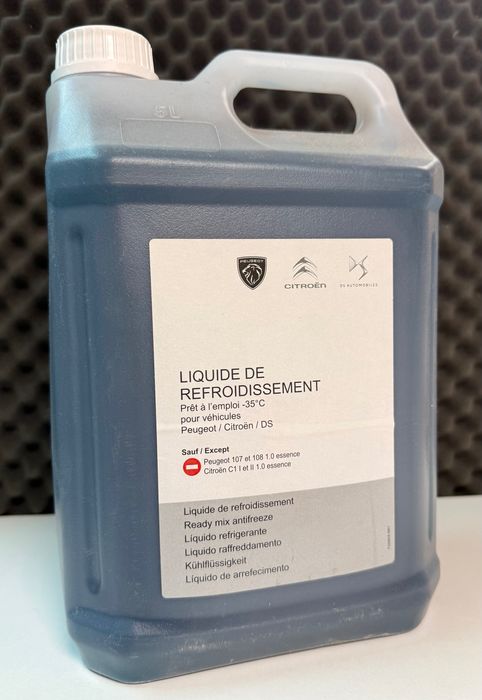 Anticongelante ORIGINAL pronto a usar para Peugeot, Citroën e DS