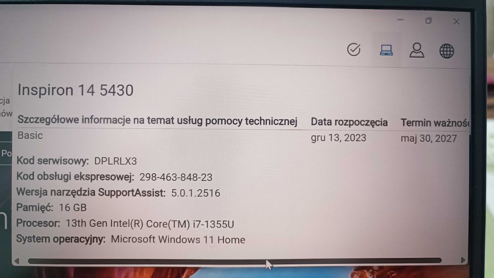 Laptop Dell Inspiron 5430 14"