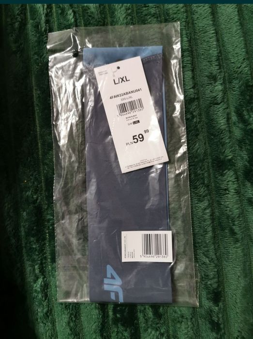 Nowe cztery 4f opaski do biegania unisex l/xl