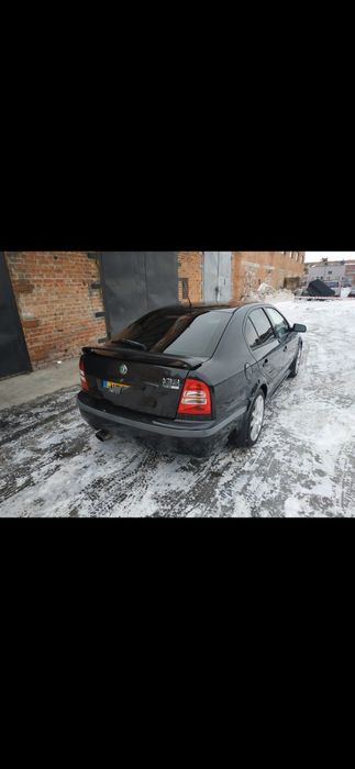 Ляда крышка багажника Skoda Octavia tour RS Шкода РС 1.8t спойлер 9910