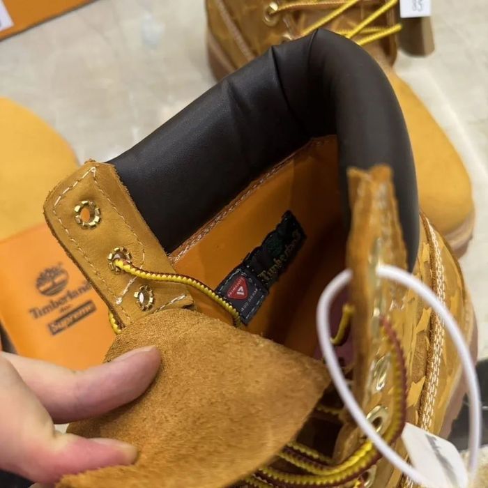 Ботинки timberland x supreme 3 цвета суприм