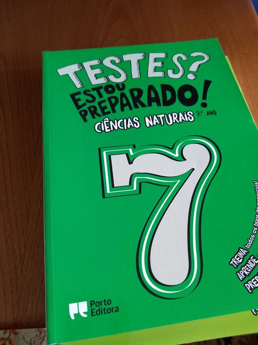 Livros de exercícios de 7º ano de ciências naturais