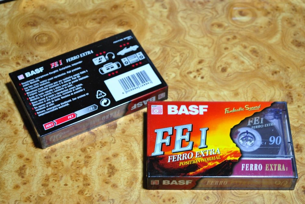 Аудиокассеты BASF FERRO EXTRA 60-90 в ассортименте, разные. НОВЫЕ!