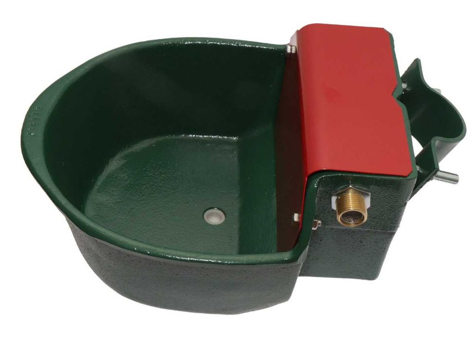 Poidło żeliwne miskowe z zaworem pływakowym WU7