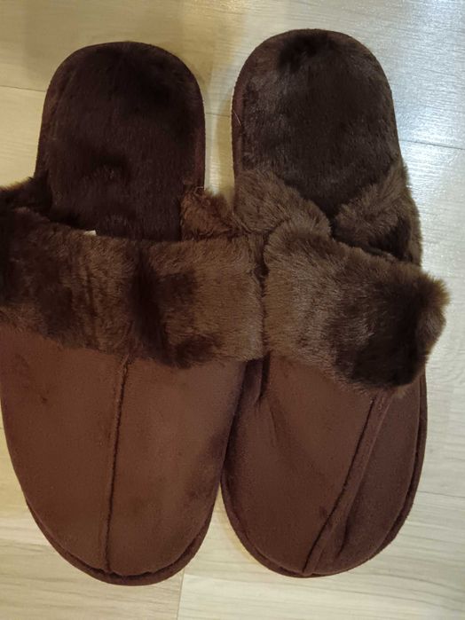 Kapcie męskie ocieplane