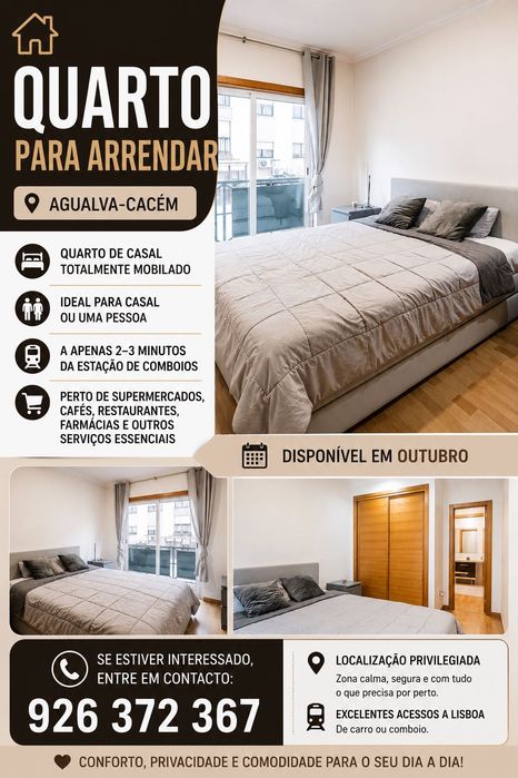 Arrendar//quarto de casal
