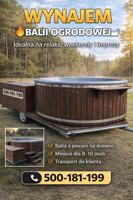 Mobilna Balia - Relaks w twoim zasiegu!!