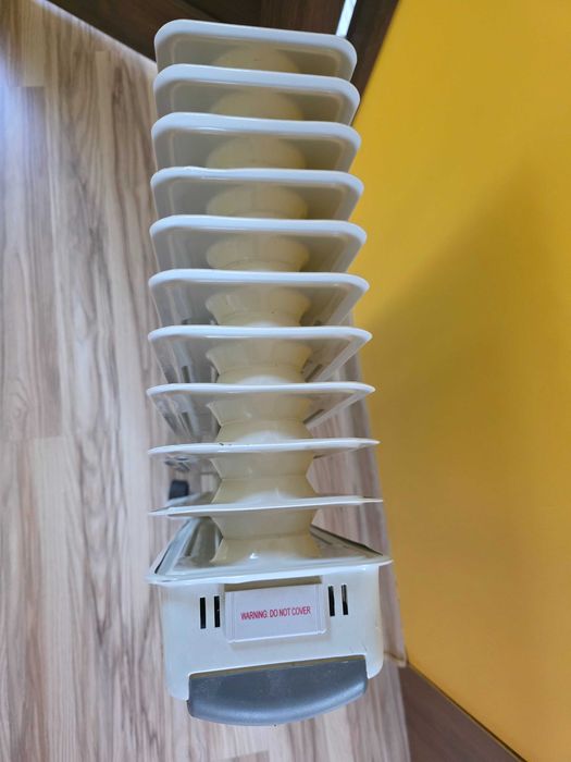 Grzejnik Olejowy Turbo Volteno biały 11 żeberek Timer Ciepło Oszczędny