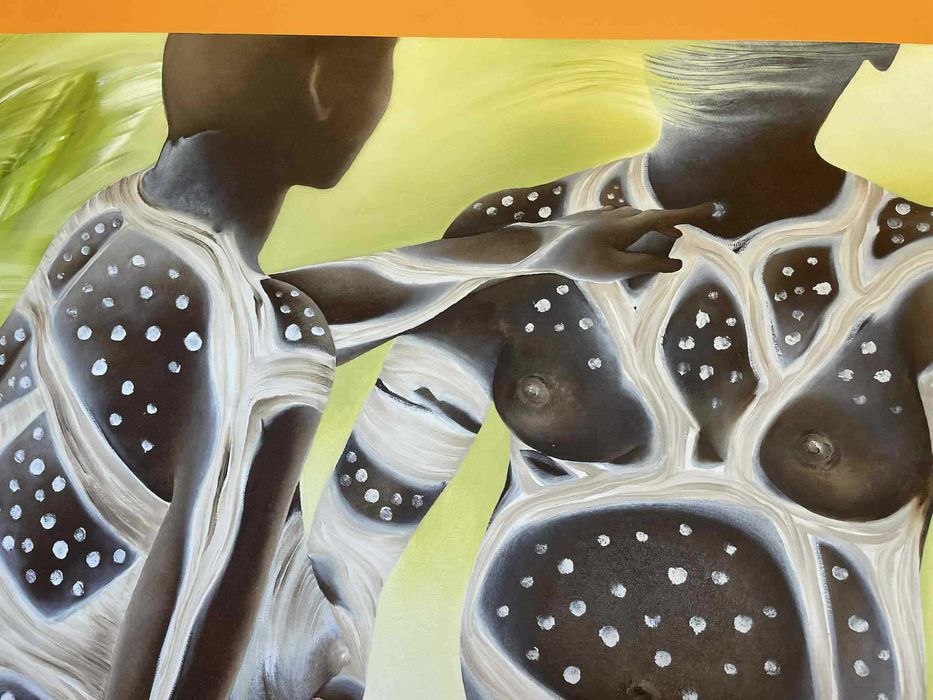 quadro original pintado à mão