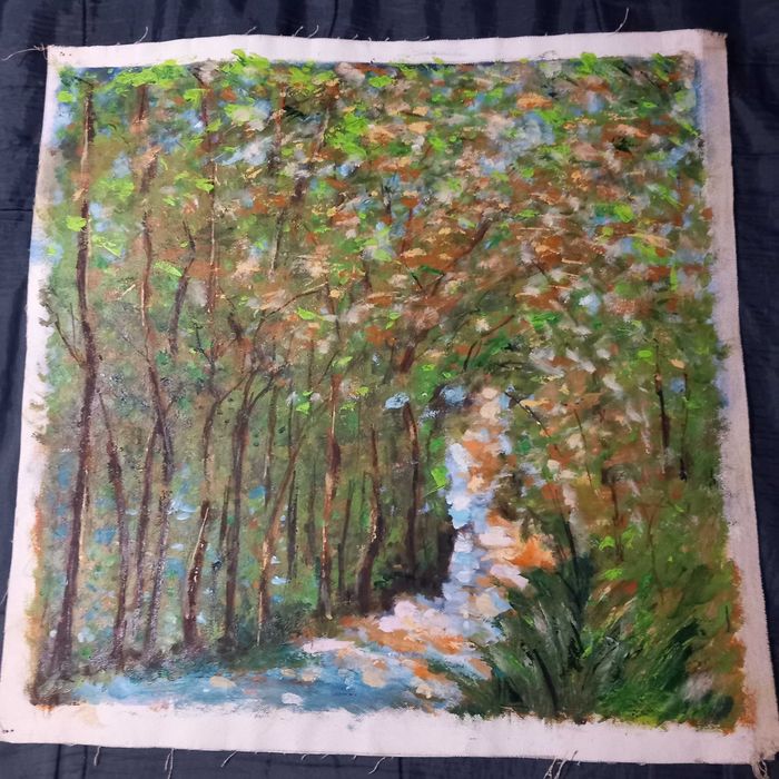 Óleo sobre tela de Manuel Gomes