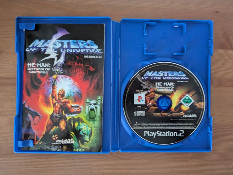 Jogo PS2 ( PlayStation 2 ) MOTU - He-Man Defender of Grayskull (Como Novo)
