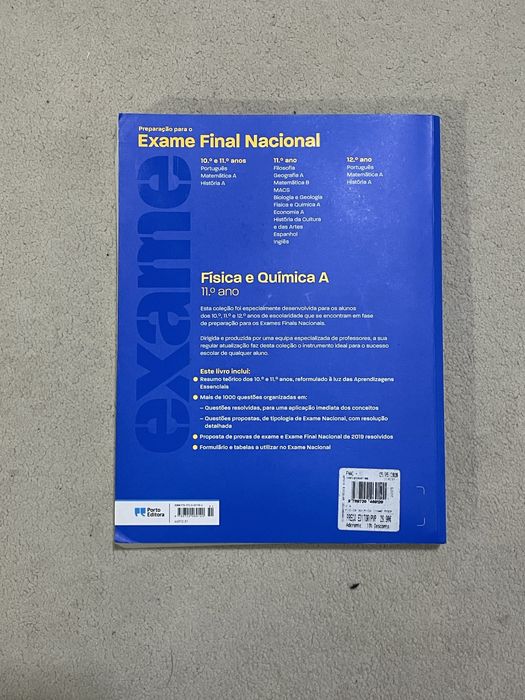 Livro de preparação exame físico-química