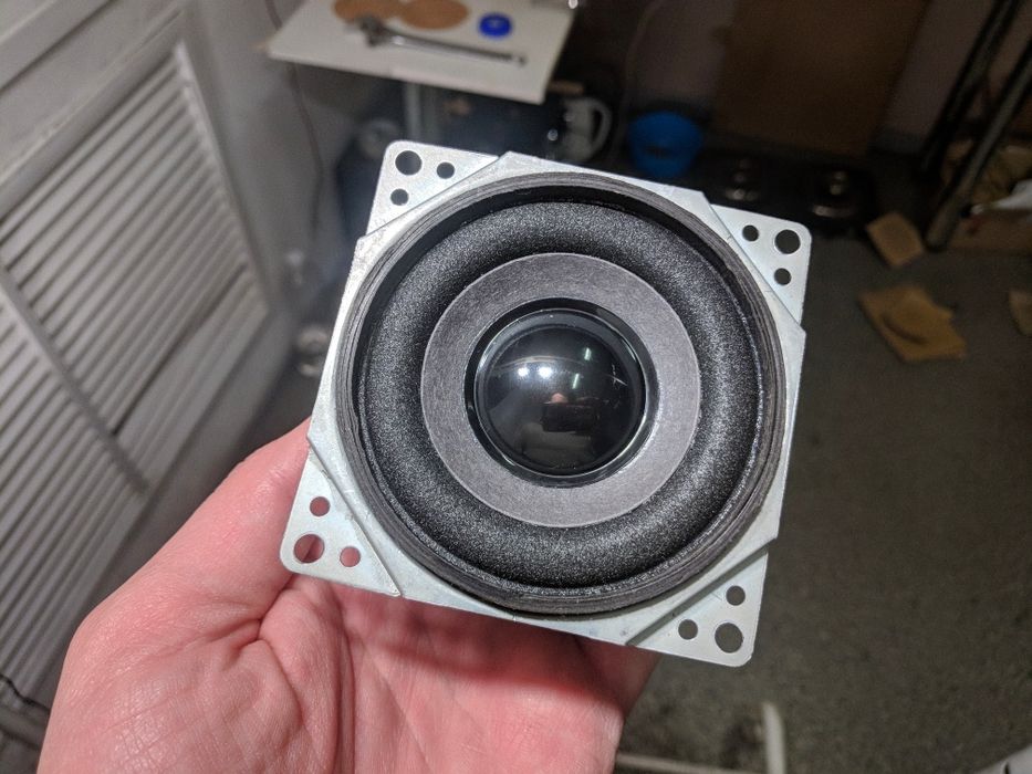 Замена подвесов Panasonic cobra RX DT-75 ремонт динамиков EAS8PL159А