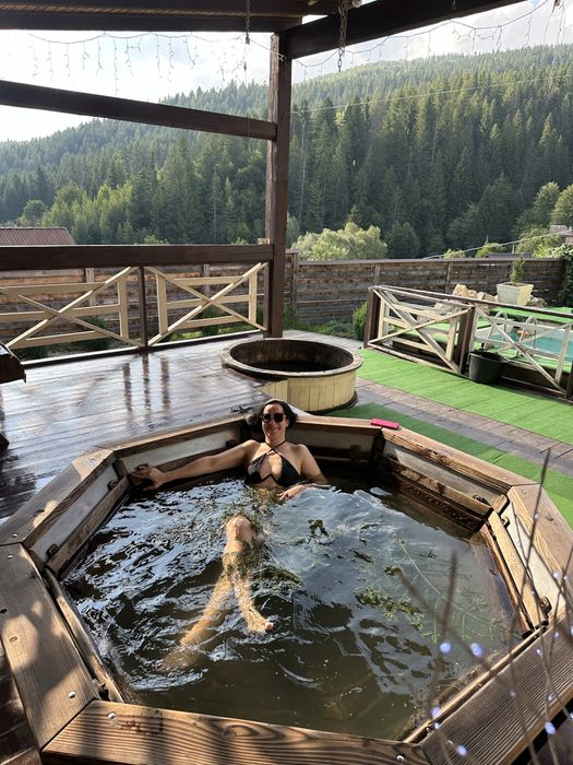 Чан на дровах. Затишок Гір ( проживання до 10 людей)