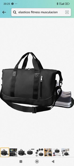 Mala de ginásio/ mala de mão de viagem