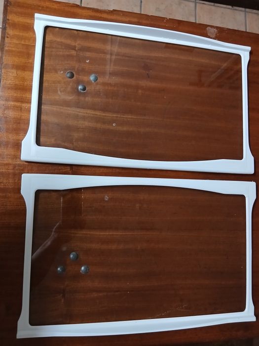 Prateleiras em vidro para frigorífico