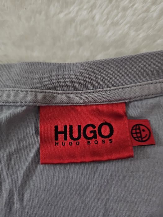 Koszulka Hugo Hugo Boss Rozmar L Szara Koszulka Hugo Boss , koszulka h