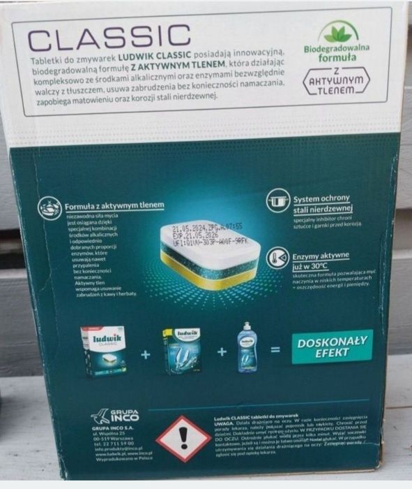 Sól 2 op i tabletki do zmywarki Ludwik