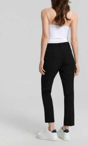 Eleganckie czarne spodnie NOWE z metkami 38/M