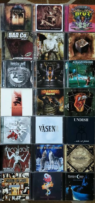 HEAVY METAL ROCK -5•CD диски •Дискографии легендарных РОК Групп •Объявление-5•