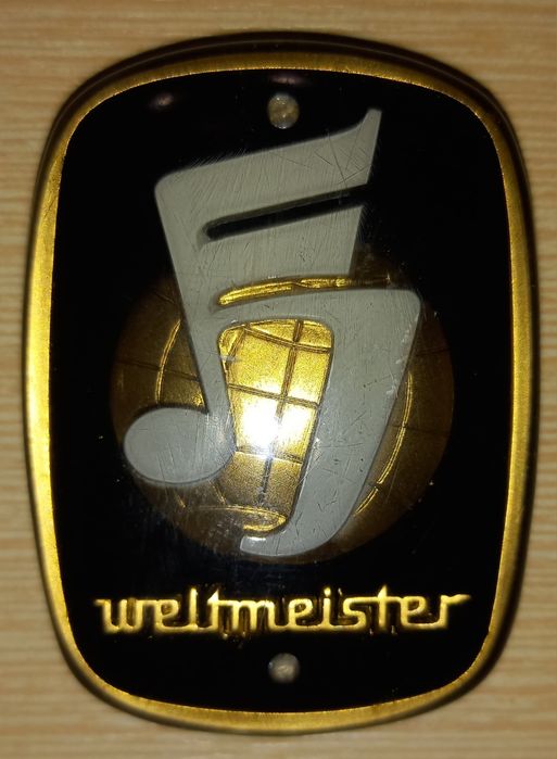 Оригінальна емблема Weltmeister