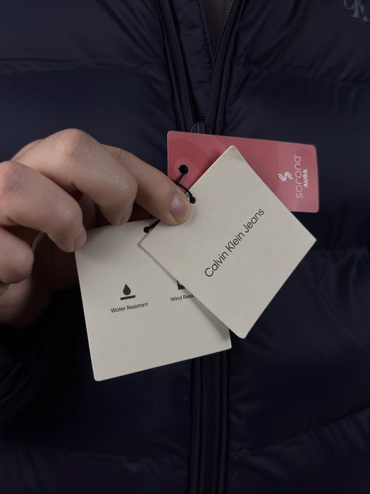 Оригінал! Чоловічий Пуховик Calvin Klein