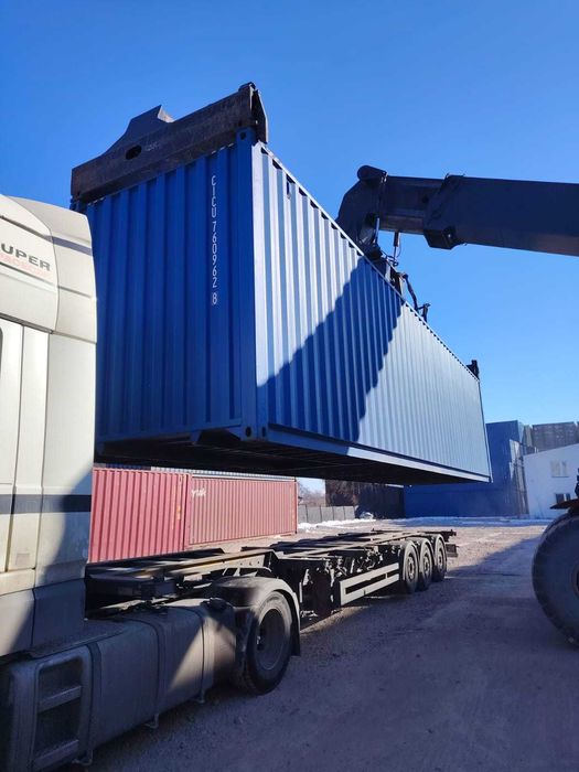 Kontener Morski 40 HC Nowoczesny Po jednej Trasie One Way Transport