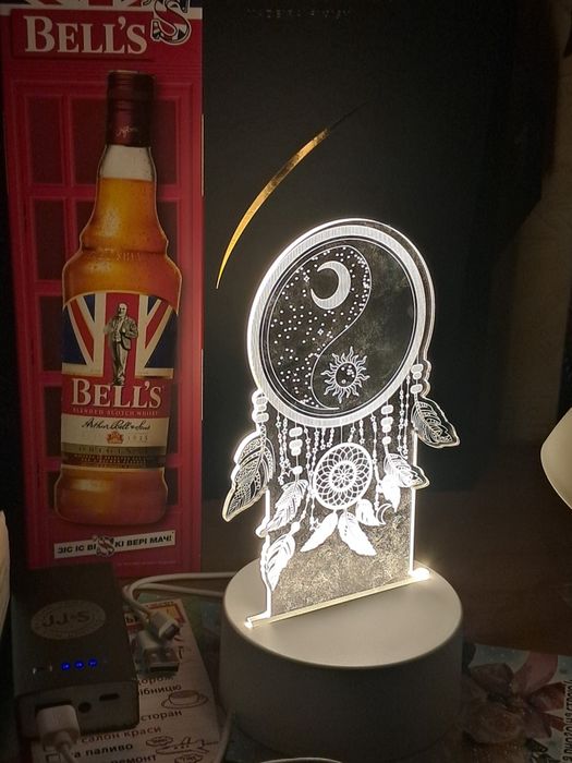 Яркий ночник,ловец снов от Usb