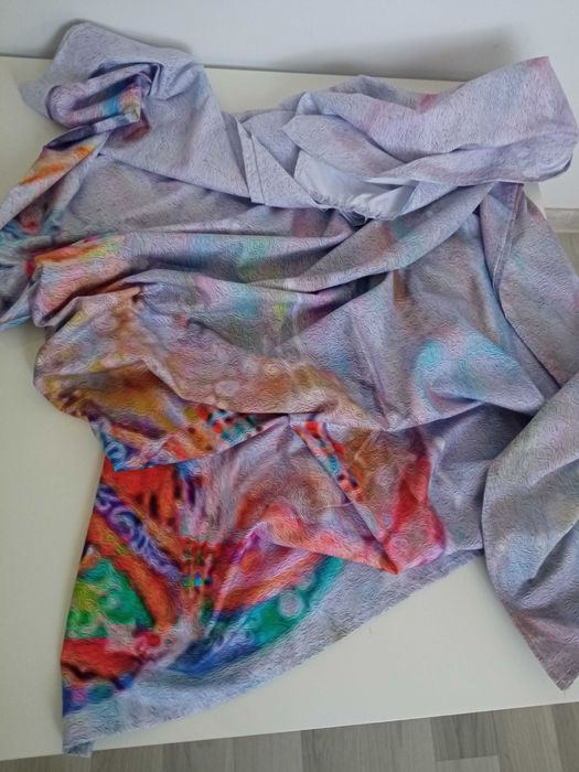 Kolorowy lekki obrus narzuta 200x148cm