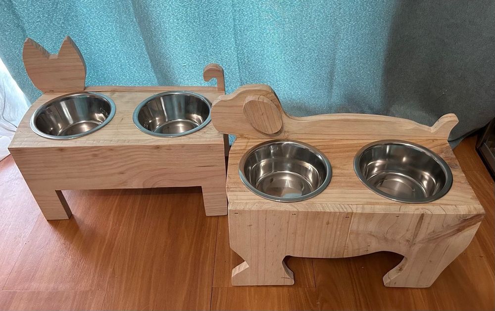 Comedouro e Bebedouro para Cão / Gato