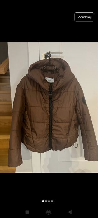 Piękna kurtka wiosenna bomberka  brązowa XS Livi