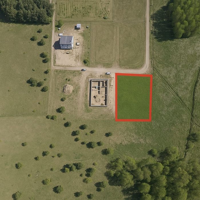 Działka budowlana Zalewo, Półwieś