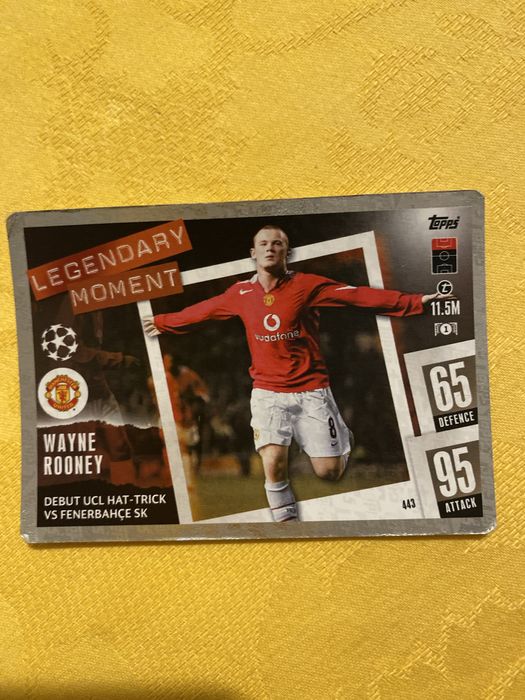 Match Attax Wayne Rooney