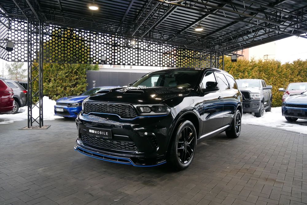 Dodge Durango 3.6L 294KM 7os. Hak 4x4 Cam LED Skóry MenuPL Keyless Tempomat BlindS