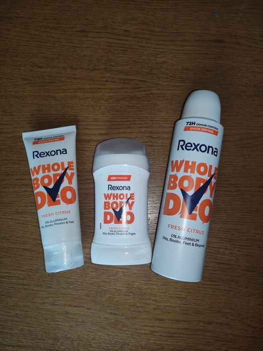 Zestaw Rexona nowy
