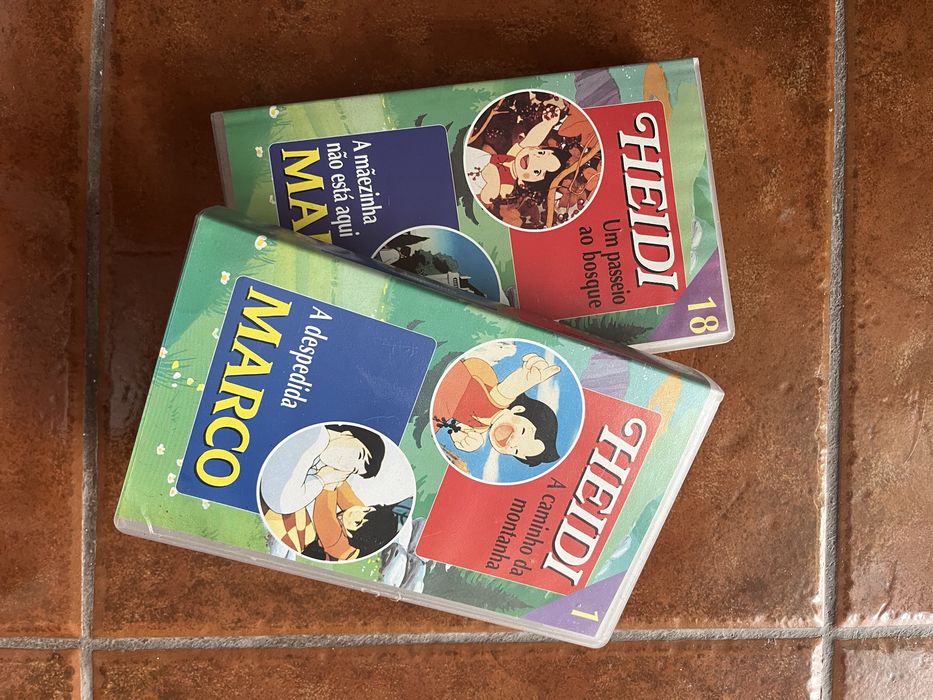 Cassetes Coleção Heidi 18 volumes