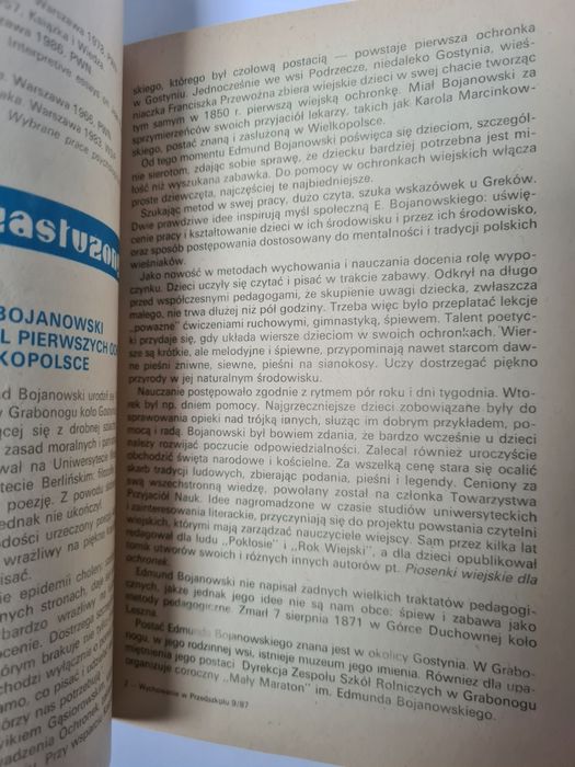 Wychowanie w przedszkolu - Numer 9 z 1987 roku