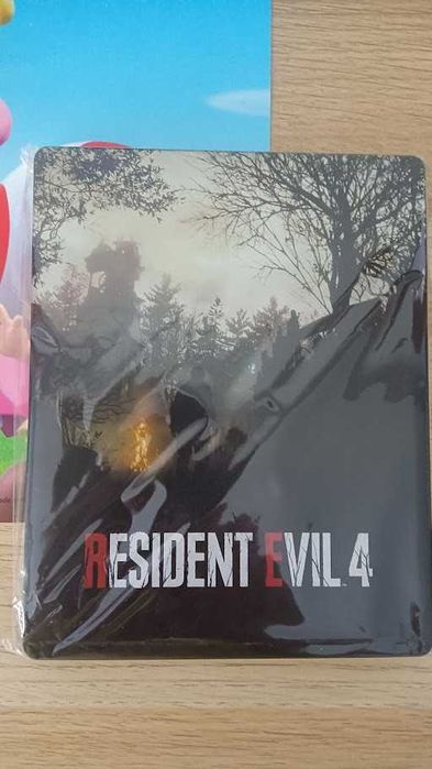 Resident Evil 4 steelbook. Novo.
