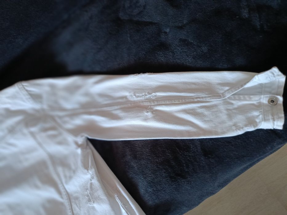 Kurtka Jeansowa z przetarciami FB Sister L