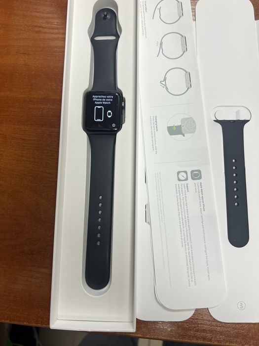 Apple Watch seria 3 22mm black Kielce  MTF32Ll/A