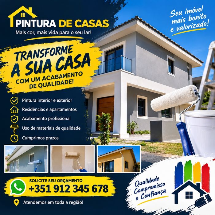 Fazemos Pintura de casas