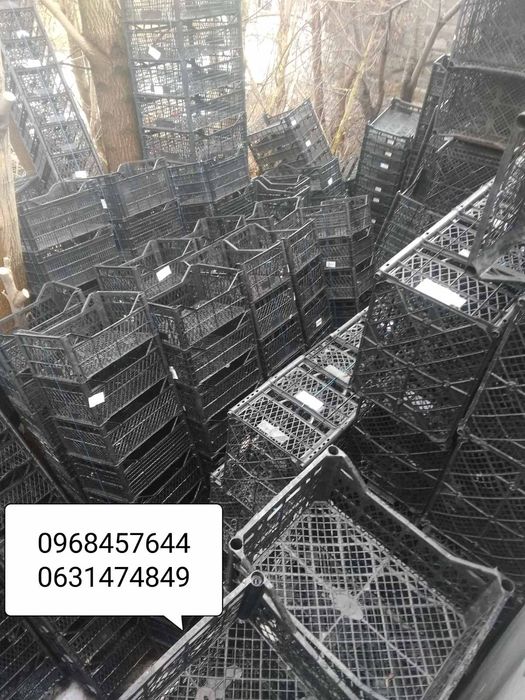 Ящики пластикові