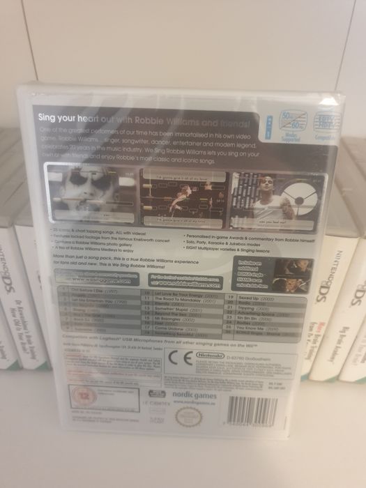 We Sing Robbie Williams nowa folia nintendo wii